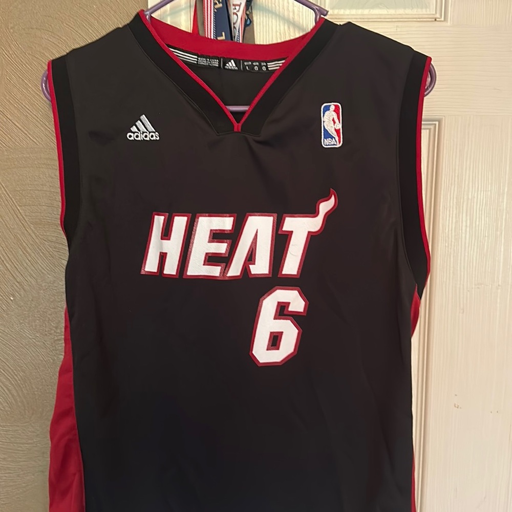Lebron James Jersey #6 Miami Heat